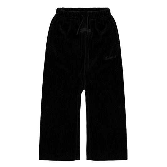 Vintage Black - Front - Fear Of God Essentials Childrens-Kids Wide Leg Joggers