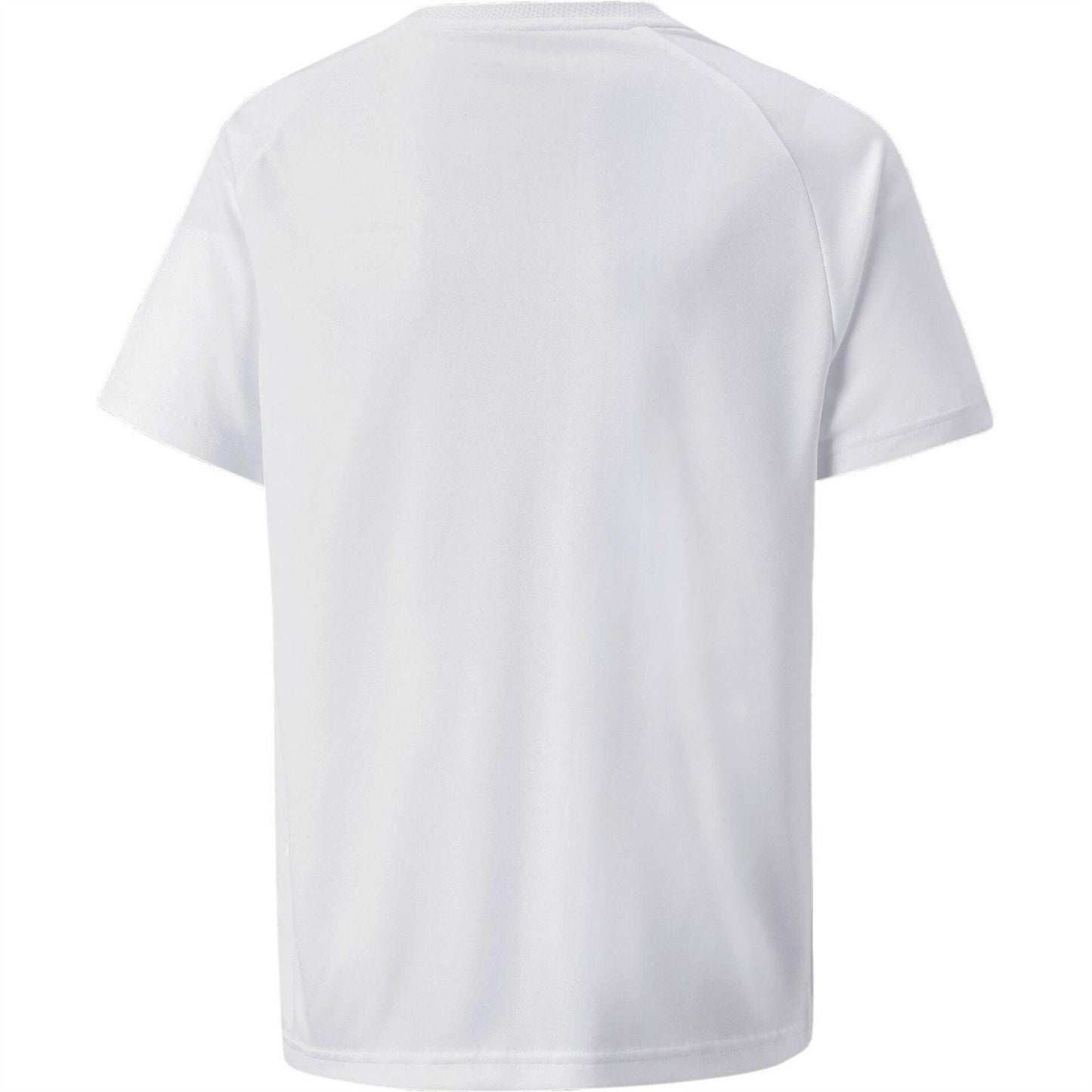 White - Back - Puma Childrens-Kids TeamVision T-Shirt