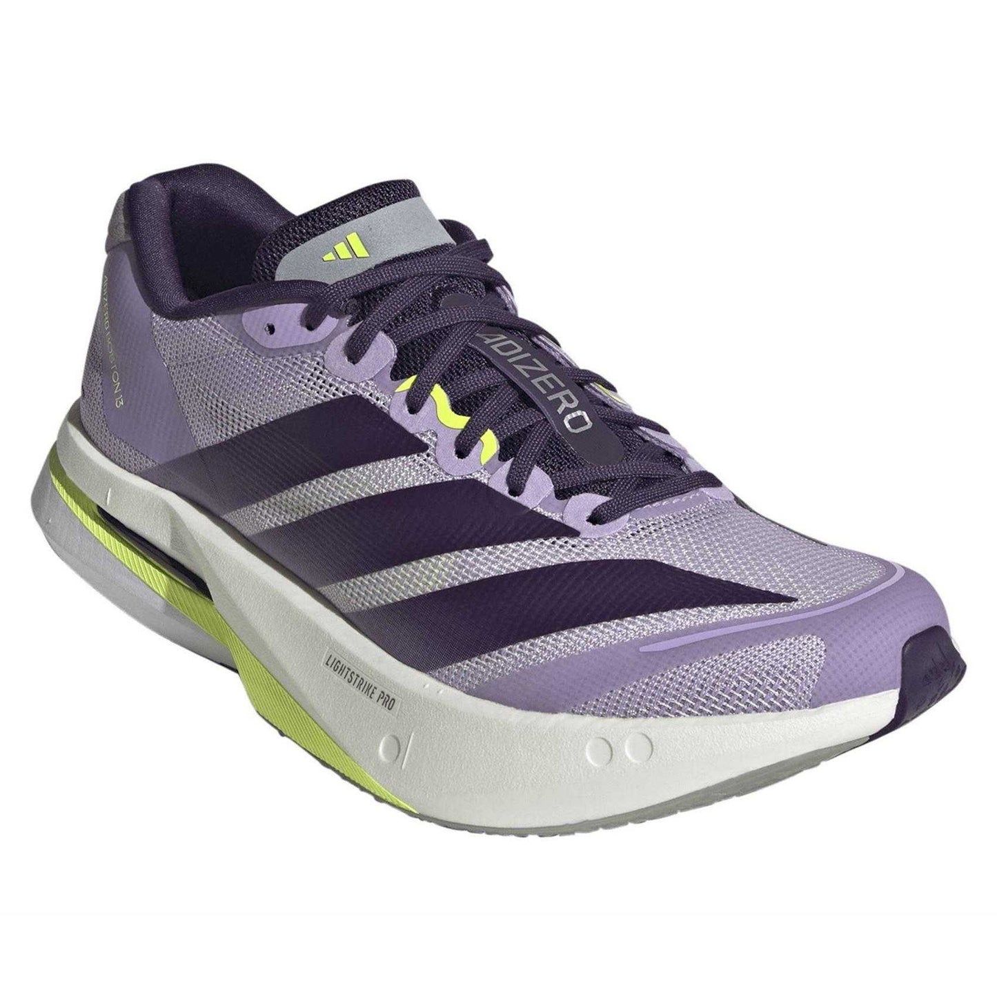 Plum-Violet - Pack Shot - Adidas Womens-Ladies Boston 13 Running Shoes