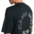 Navy - Side - Lyle & Scott Mens Tartan Heritage Graphic T-Shirt