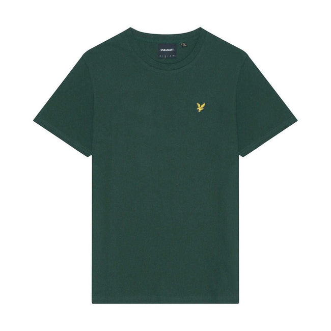 Teal - Front - Lyle & Scott Mens Pique T-Shirt