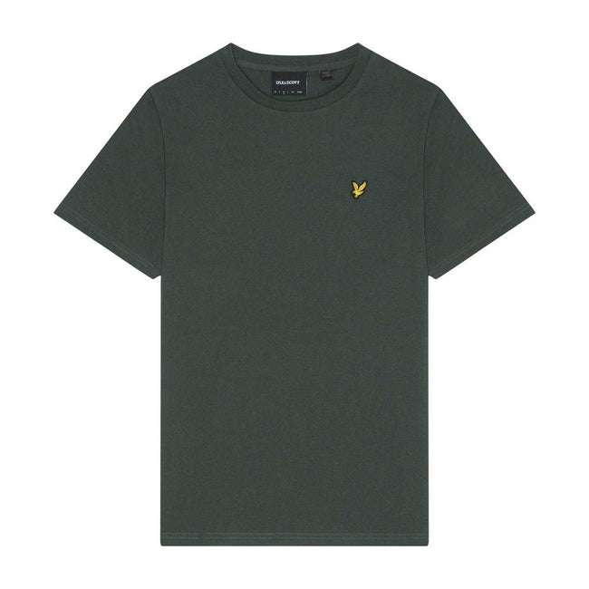 Green - Front - Lyle & Scott Mens Pique T-Shirt