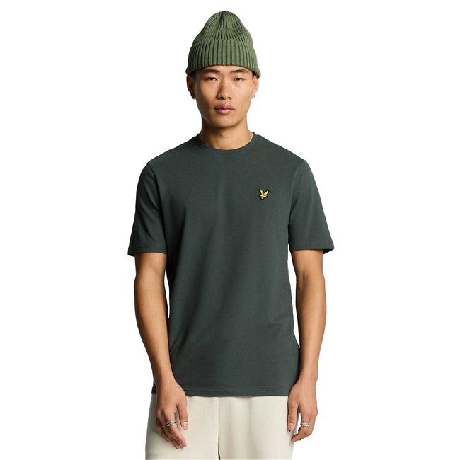 Green - Lifestyle - Lyle & Scott Mens Pique T-Shirt