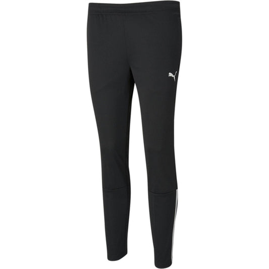 Black - Front - Puma Womens-Ladies Team Liga Performance Tracksuit Bottoms