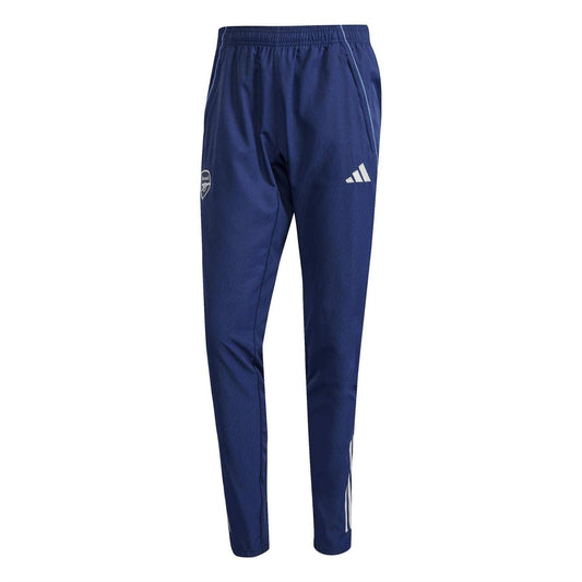 Navy Blue - Front - Adidas Mens Arsenal FC Tracksuit Bottoms