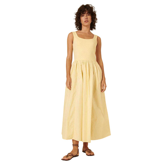 Yellow - Front - Nobody´s Child Womens-Ladies Colorado Midi Dress