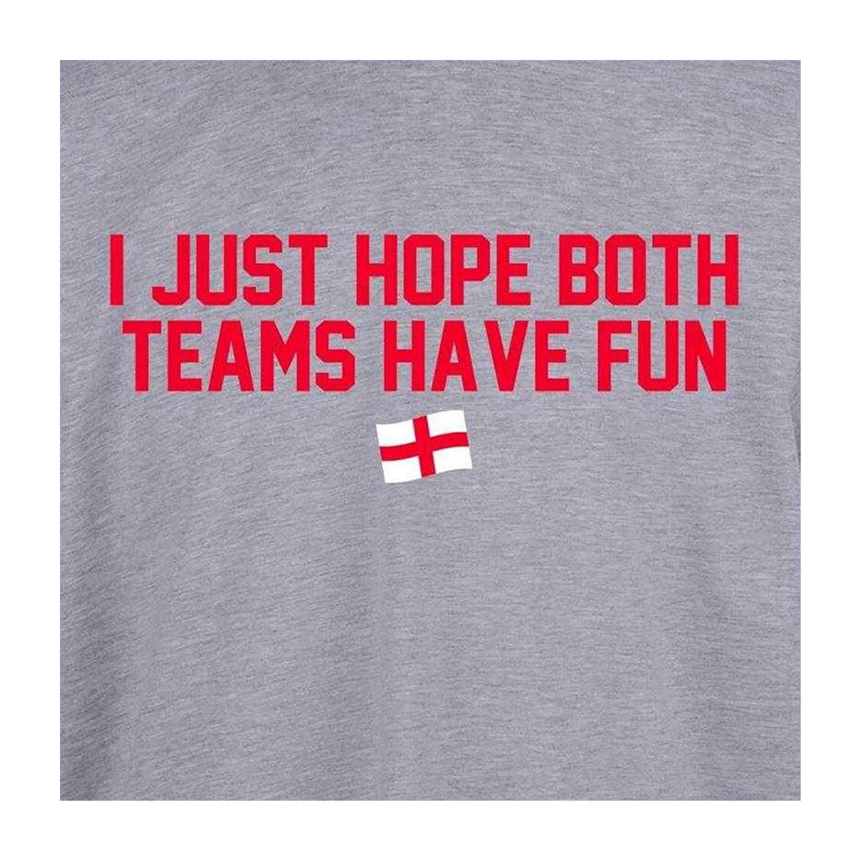 Grey - Side - AWD Mens I Just Hope Both Teams Have Fun T-Shirt