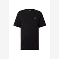 Navy - Pack Shot - Lyle & Scott Mens Ottoman Tipped T-Shirt