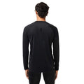 Black - Back - Lacoste Mens Stretch Slim Sport T-Shirt