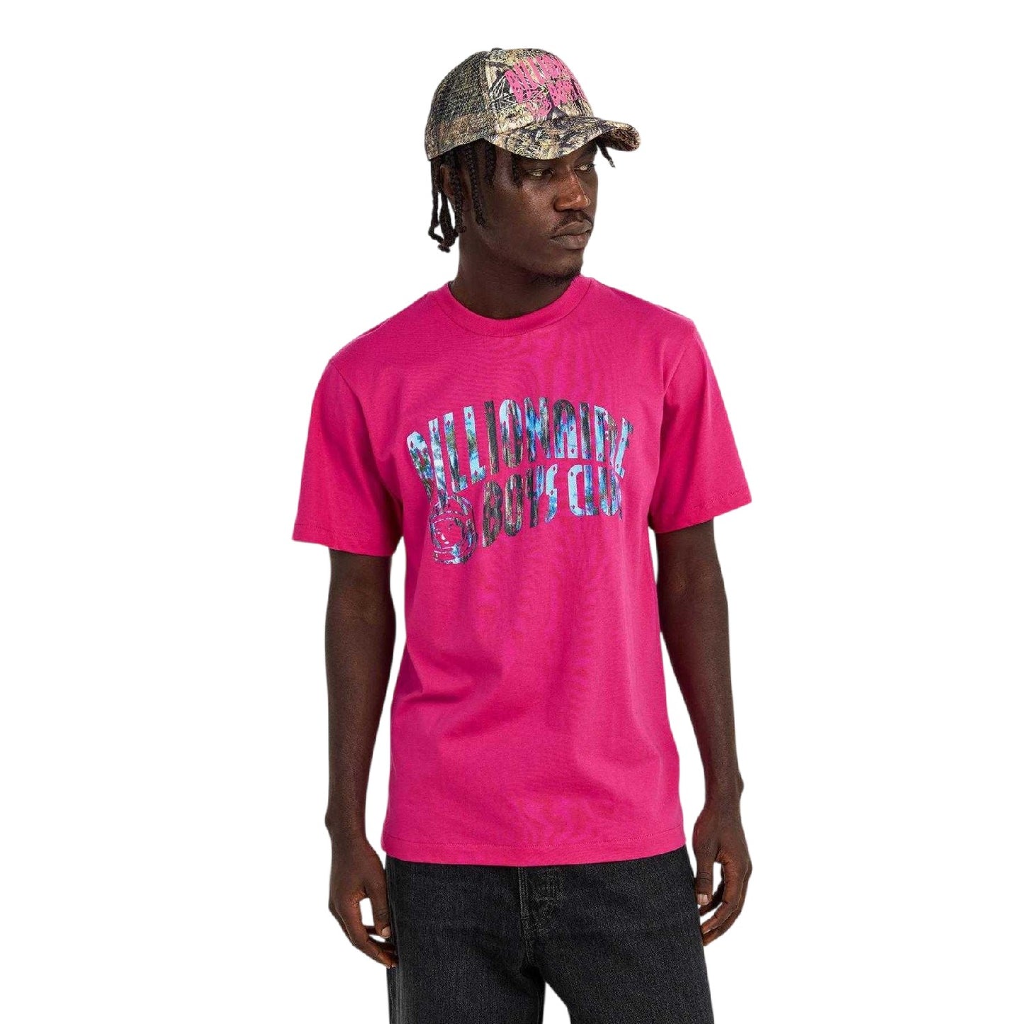 Pink - Side - Billionaire Boys Club Mens Regular T-Shirt