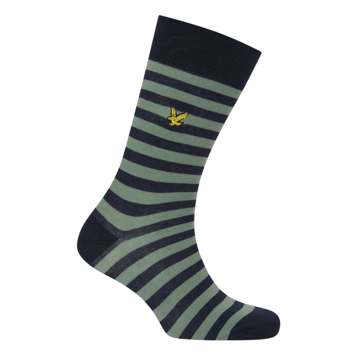 Grey - Lifestyle - Lyle & Scott Mens Barwood Assorted Designs Ankle Socks (Pack of 3)