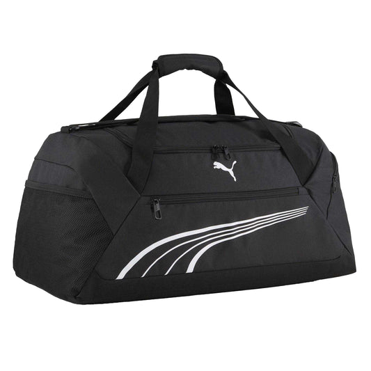 Puma Black - Front - Puma Fundamental Logo Sport Duffle Bag