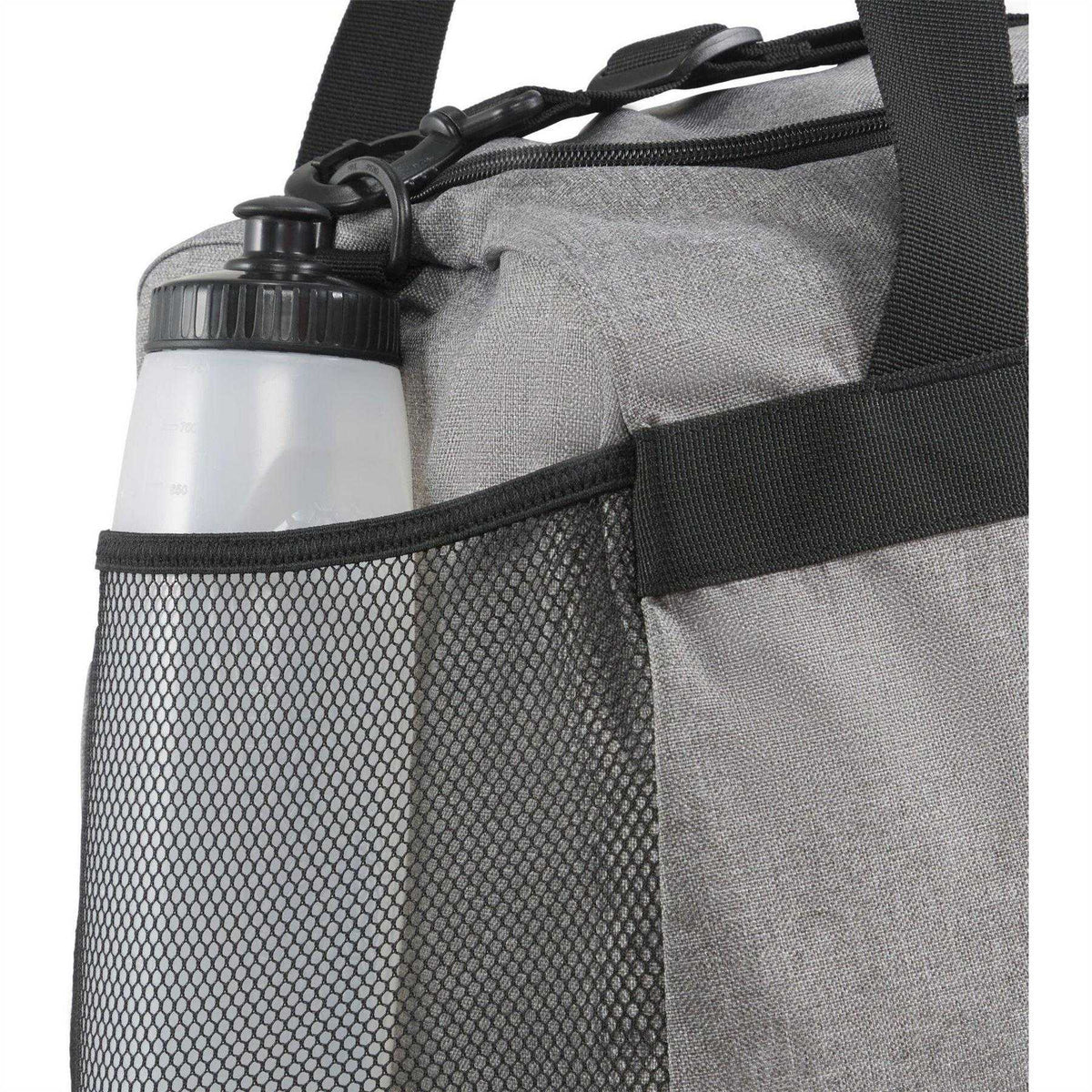 Grey Heather - Pack Shot - Puma Challenger Logo Sport Duffle Bag