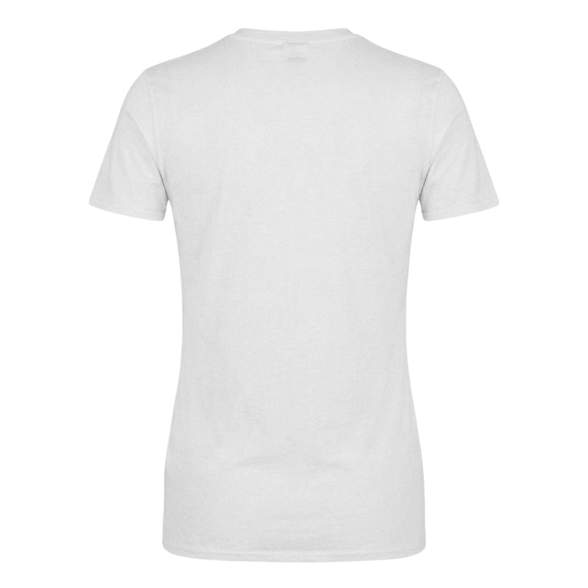 White - Back - AWD Unisex Adult Glasgow T-Shirt