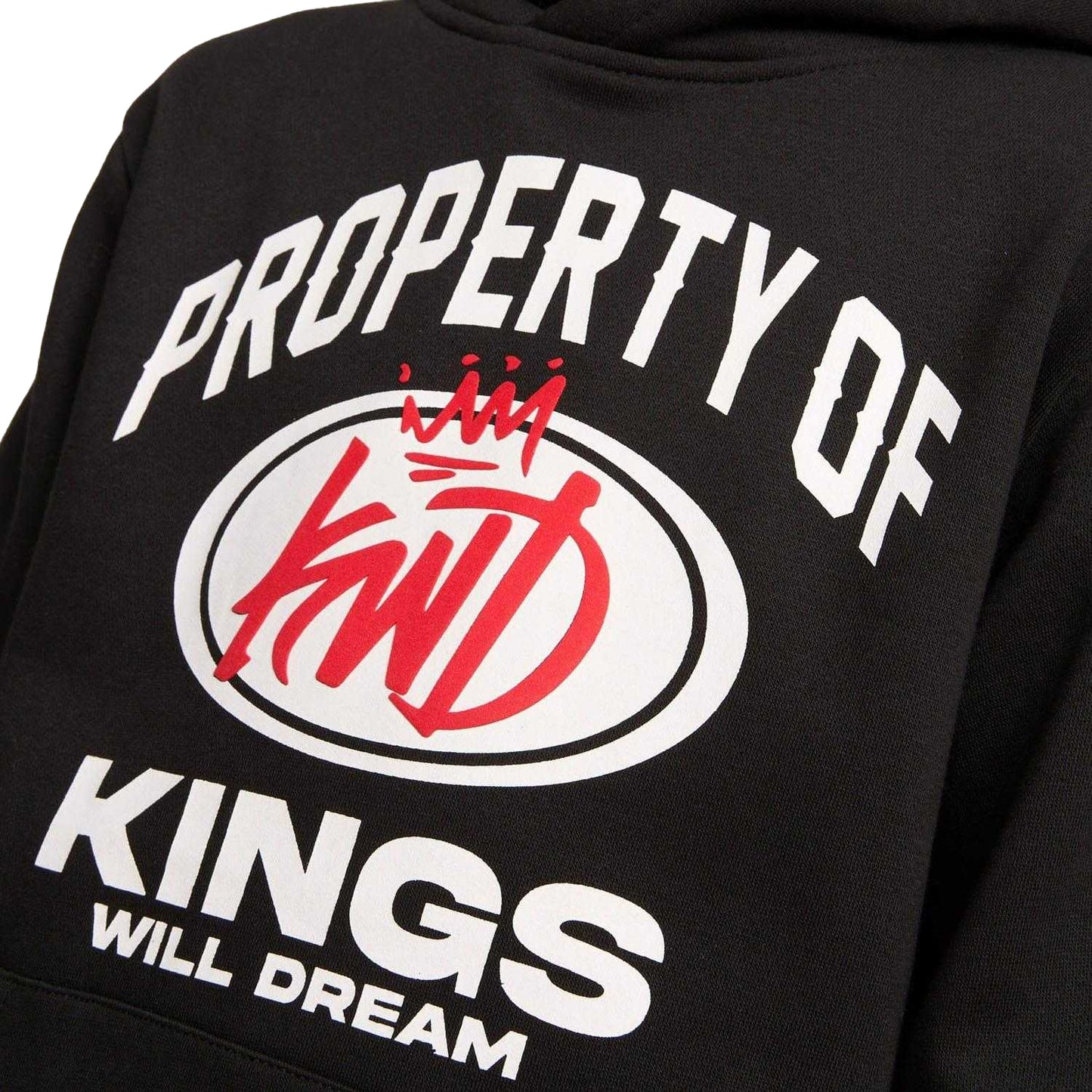 Black - Pack Shot - Kings Will Dream Childrens-Kids Prop Hoodie