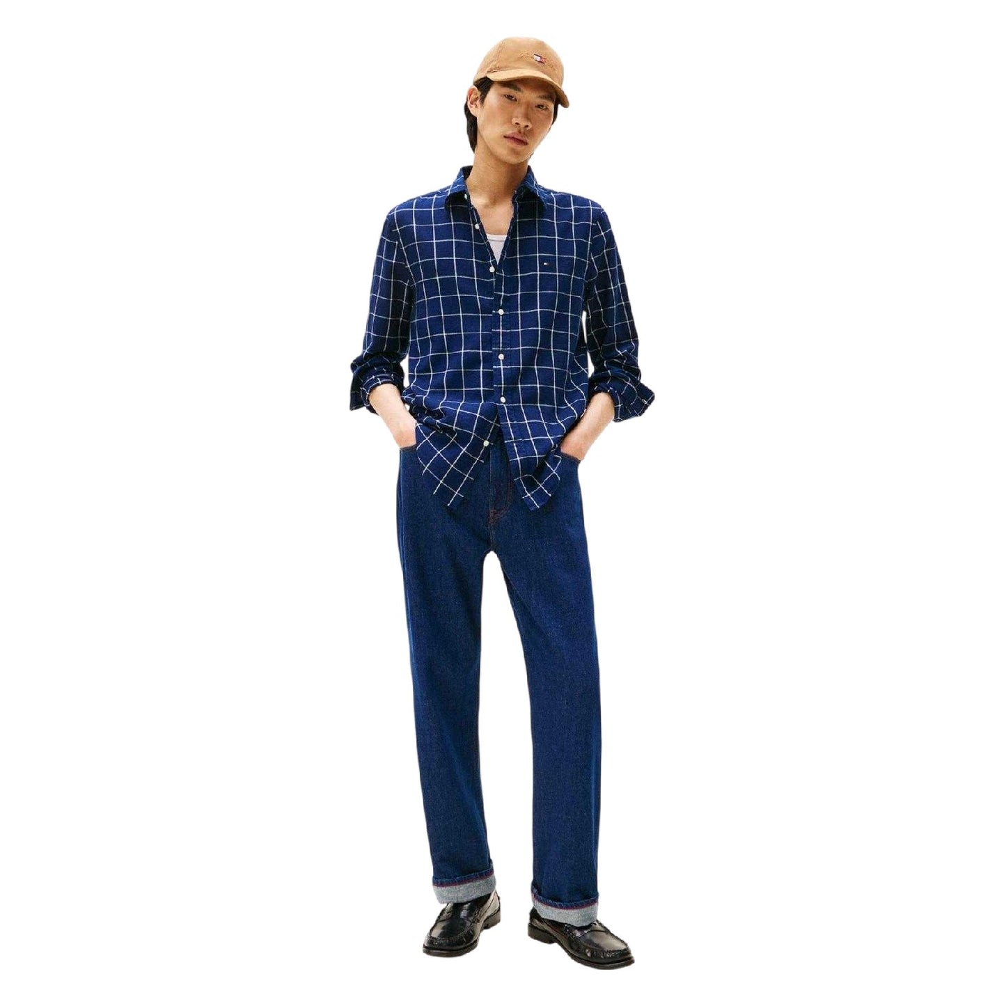 Blue Indigo - Lifestyle - Tommy Hilfiger Mens Twill Shirt