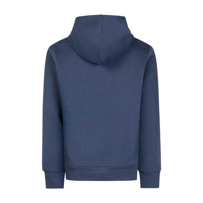 Navy - Back - Converse Childrens-Kids Logo Pullover Hoodie