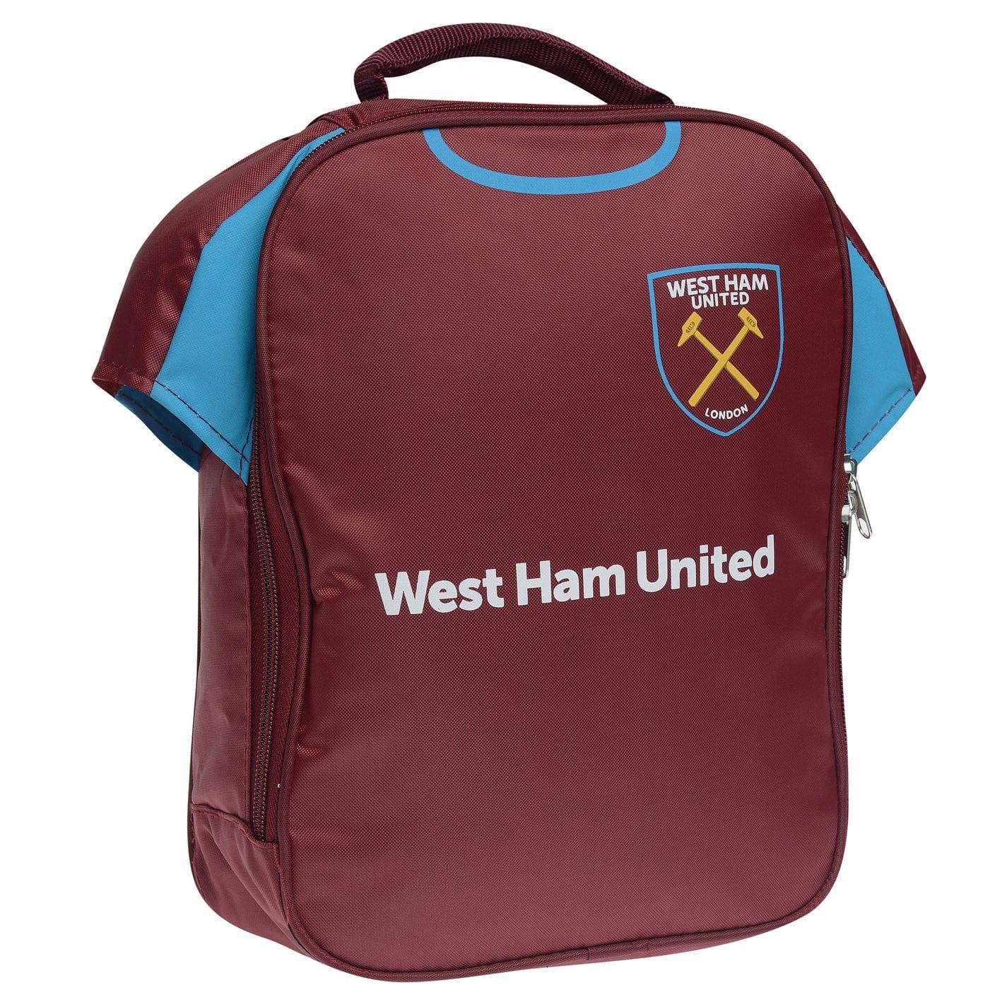 Wine Red - Side - Team West Ham United FC Lunch Bag