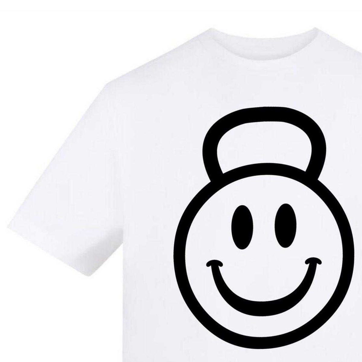 White - Side - AWD Mens Kettle Bell T-Shirt