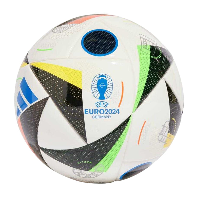 White-Blue-Yellow - Back - Adidas Euro 2024 Fussballliebe Mini Football