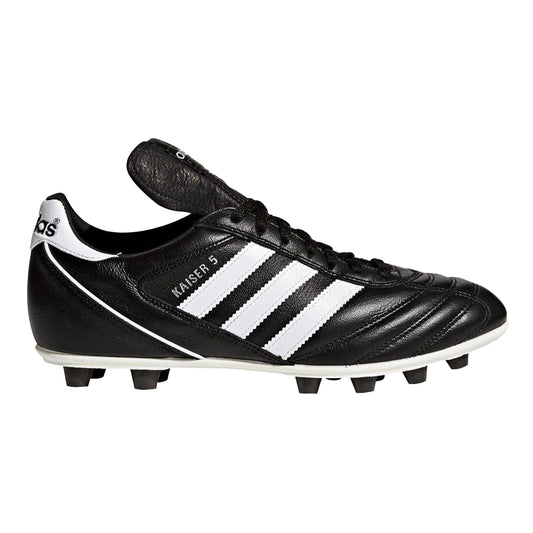 Black - Front - Adidas Mens Kaiser 5 Liga Leather Firm Ground Football Boots
