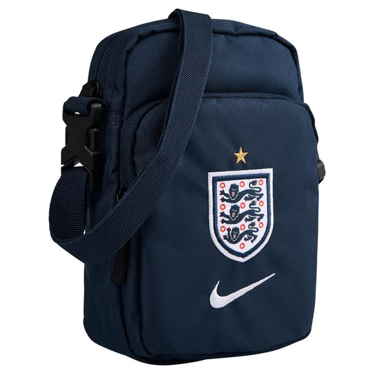 Obsidian Black-White - Front - Nike England FA Crossbody Bag
