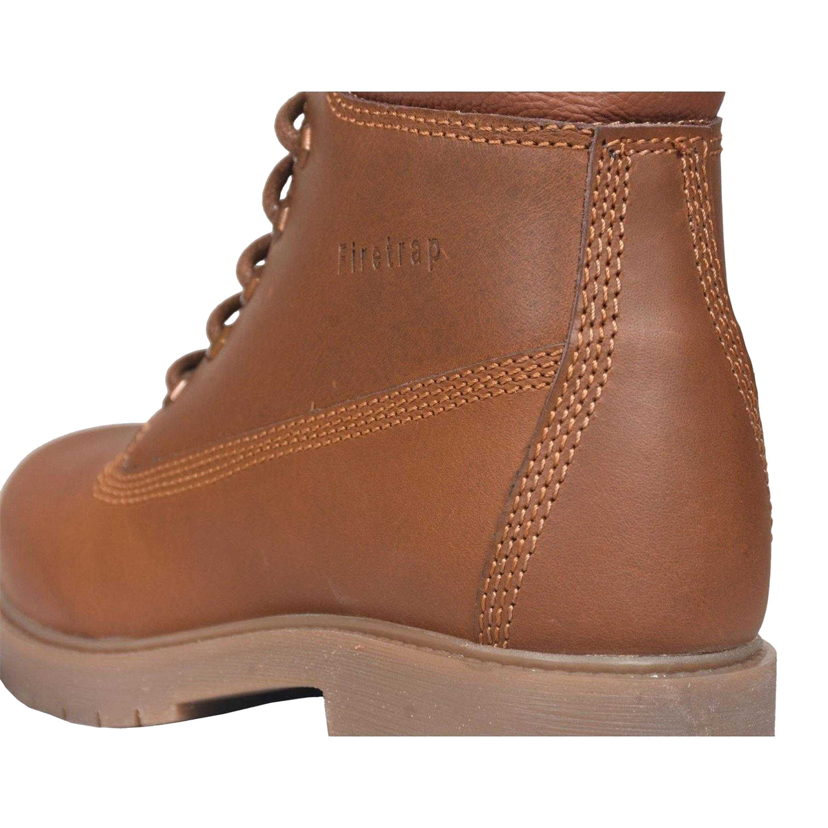 Tan - Lifestyle - Firetrap Womens-Ladies Tami Leather Boots