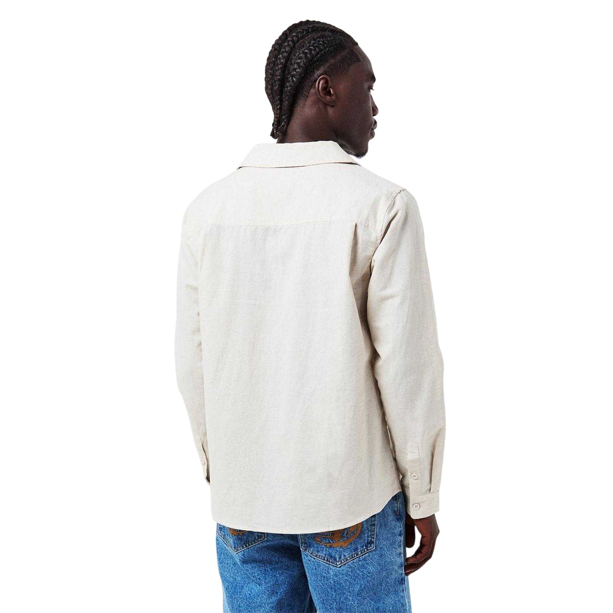 Beige - Lifestyle - Belier Mens Tailored Long-Sleeved Shirt