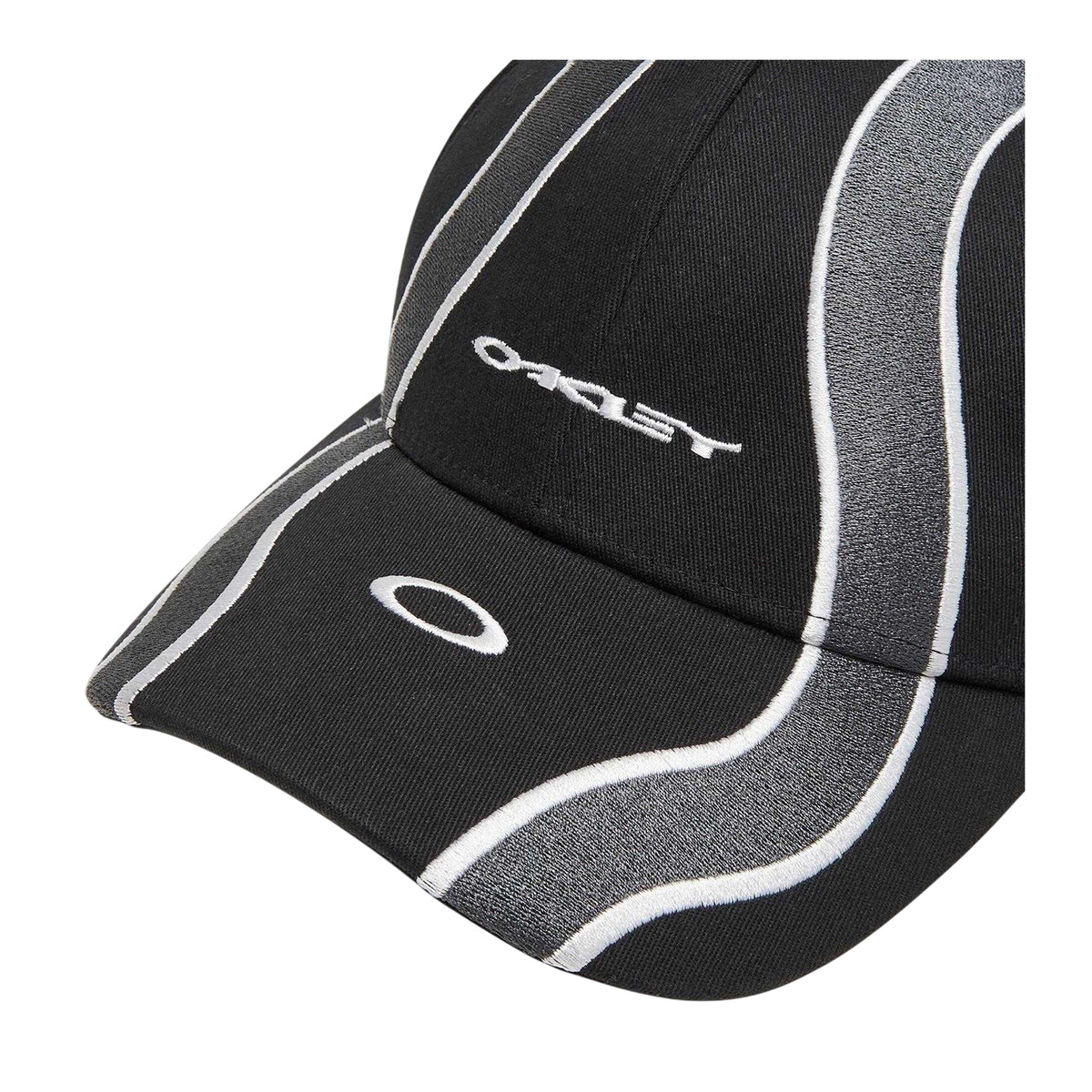 Black - Side - Oakley Embroidered Logo Baseball Cap