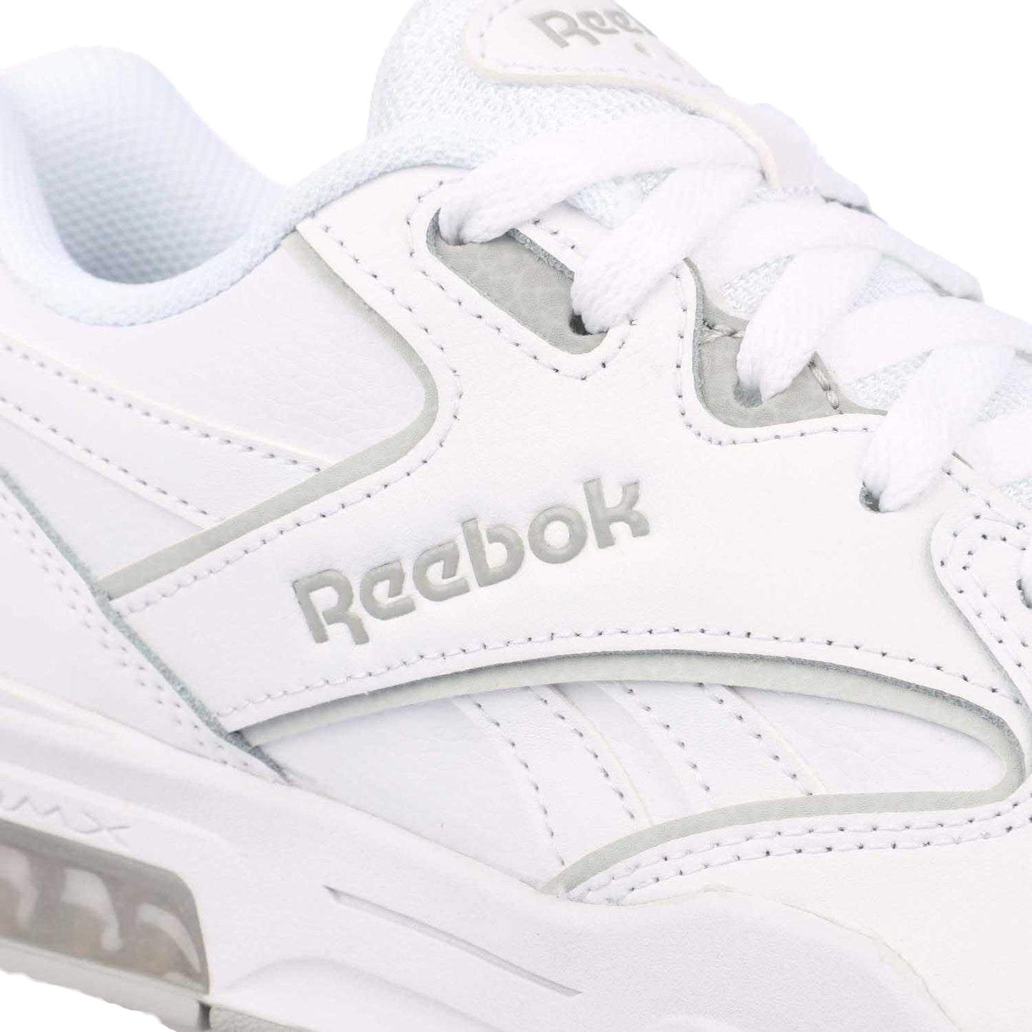 White-Grey - Pack Shot - Reebok Mens BB 4500 DMX Trainers