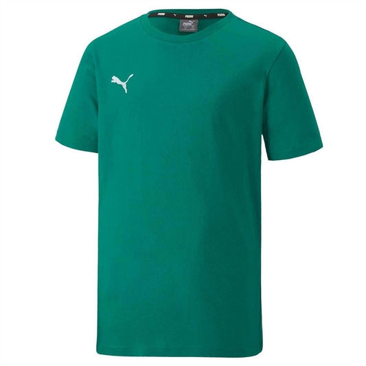 Green - Front - Puma Childrens-Kids TeamGoal 23 Casuals Cotton T-Shirt