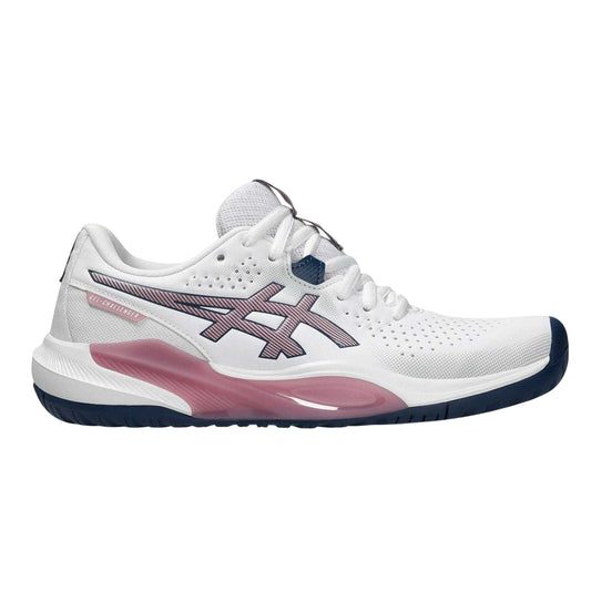 White - Front - Asics Womens-Ladies Challenger 15 Tennis Shoes
