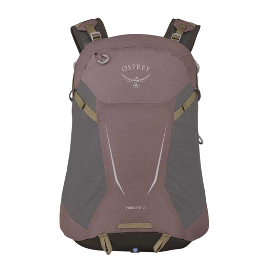 Graphite-Purple - Front - Osprey Hikelite Hiking 18L Backpack
