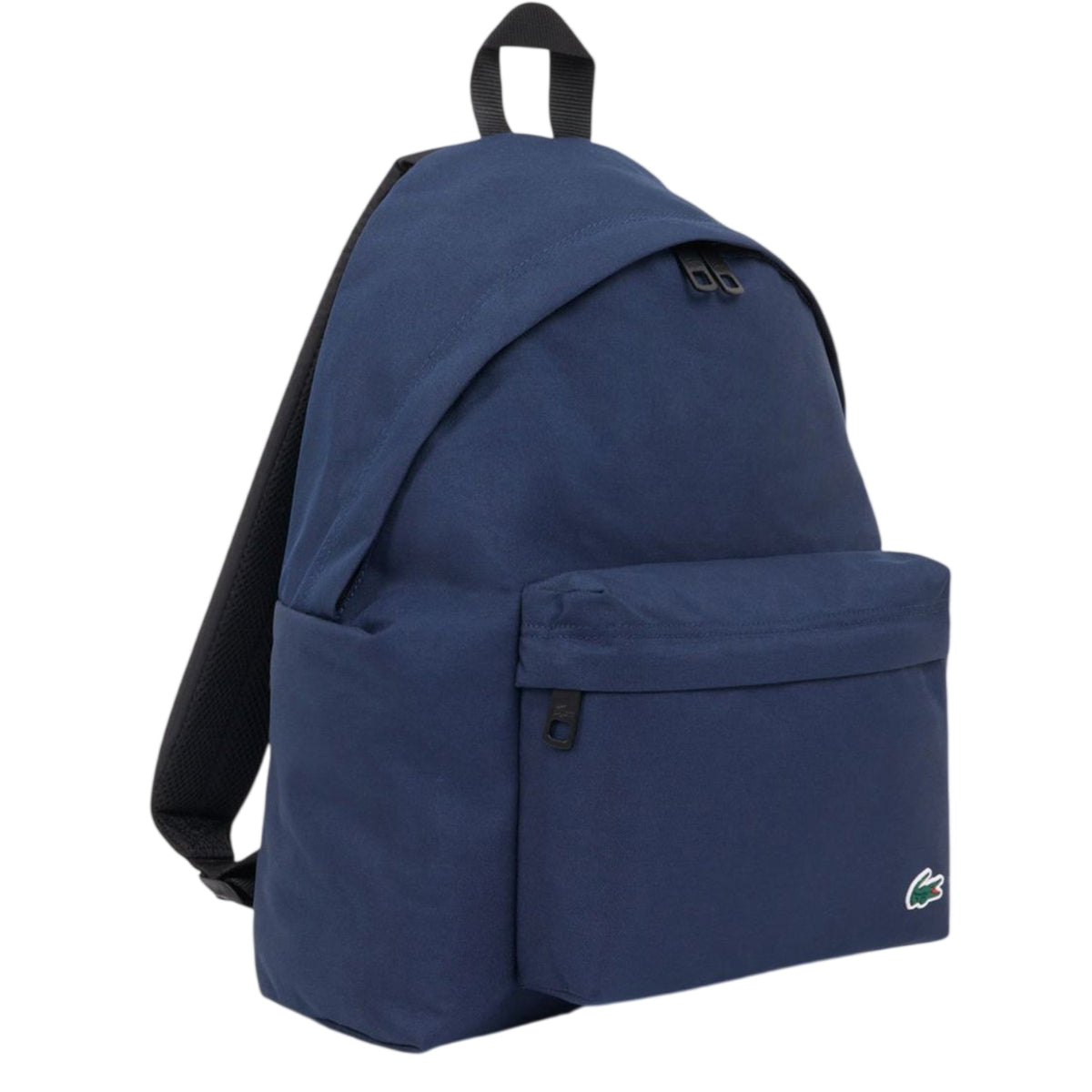 Navy - Side - Lacoste Logo Backpack