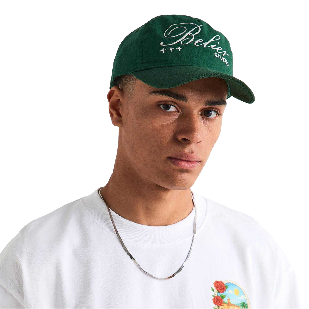 Green - Lifestyle - Belier Cotton Baseball Cap