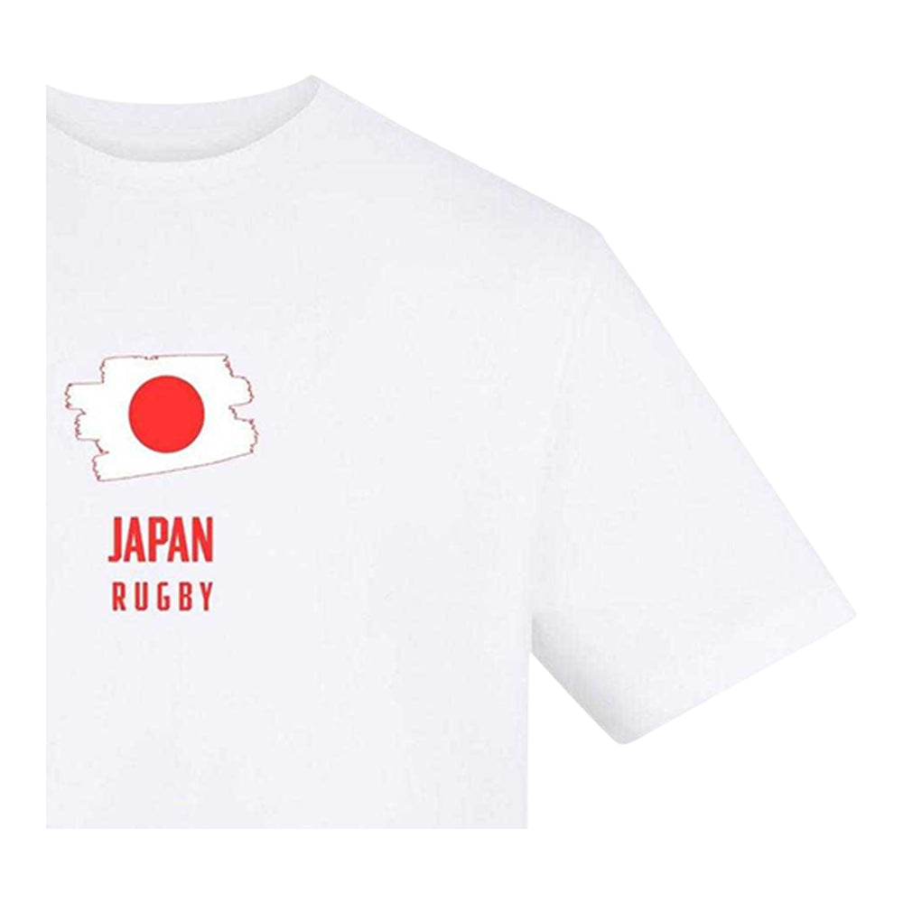 White - Side - AWD Mens Japan Rugby T-Shirt