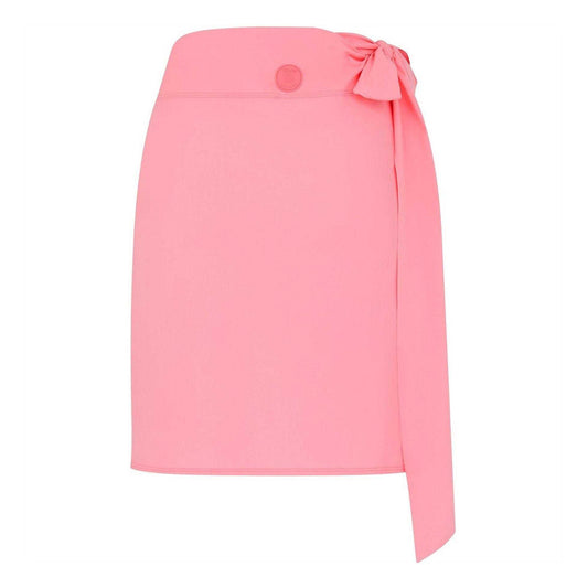 Bubblegum Pink - Front - Hunza G Womens-Ladies Wrap Around Sarong