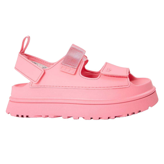 Pink-Diamond - Front - UGG Girls Glow Platform Sandals