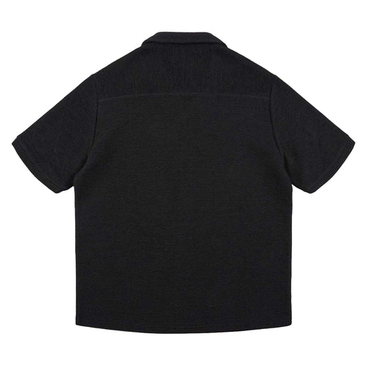 White - Front - Prevu Mens Ottoman Short-Sleeved Shirt