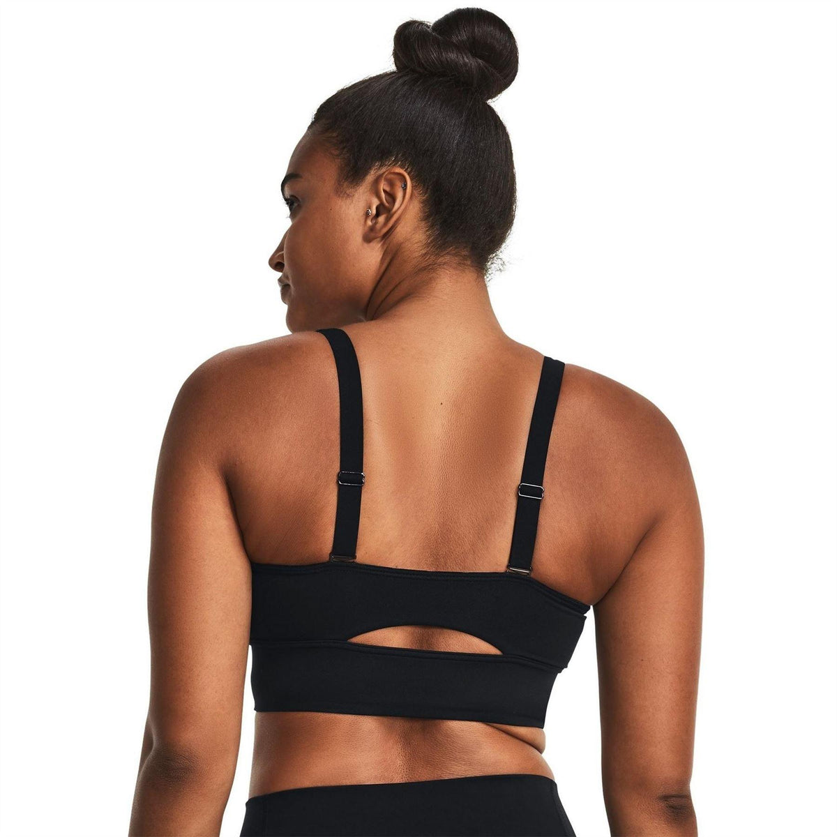 Black - Lifestyle - Under Armour Womens-Ladies Sports Bra