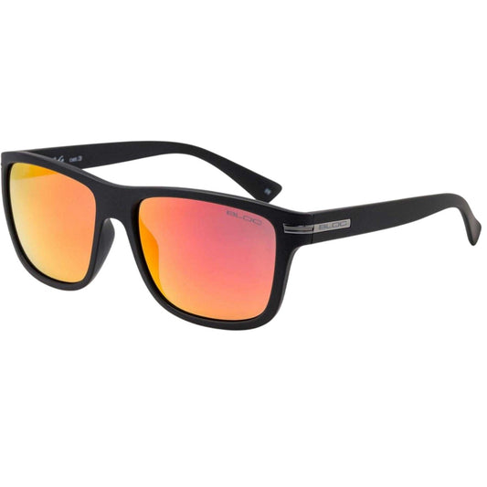 Black-Red - Front - Bloc Mens Tide Sporty Sunglasses