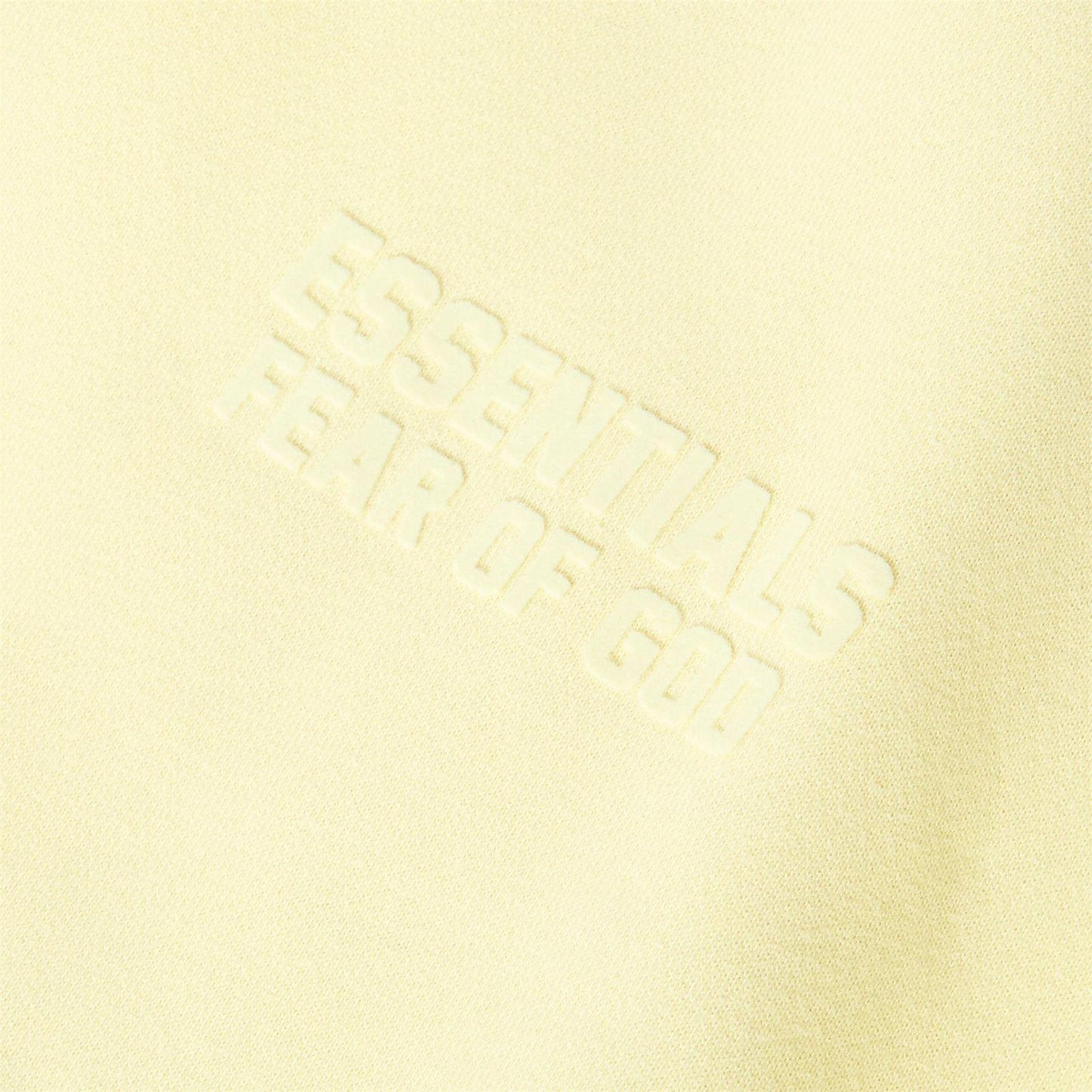 Canary Yellow - Side - Fear Of God Essentials Mens Essentials Crew Neck Sweatshirt