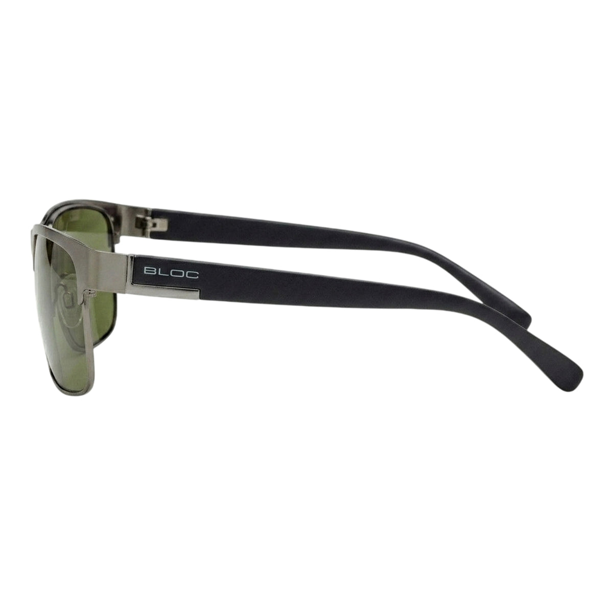 Grey-White - Side - Bloc Mens Deck Sunglasses