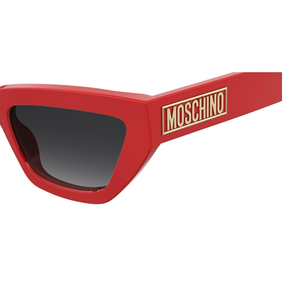 Red - Lifestyle - Moschino Womens-Ladies Round Cat Eye Sunglasses