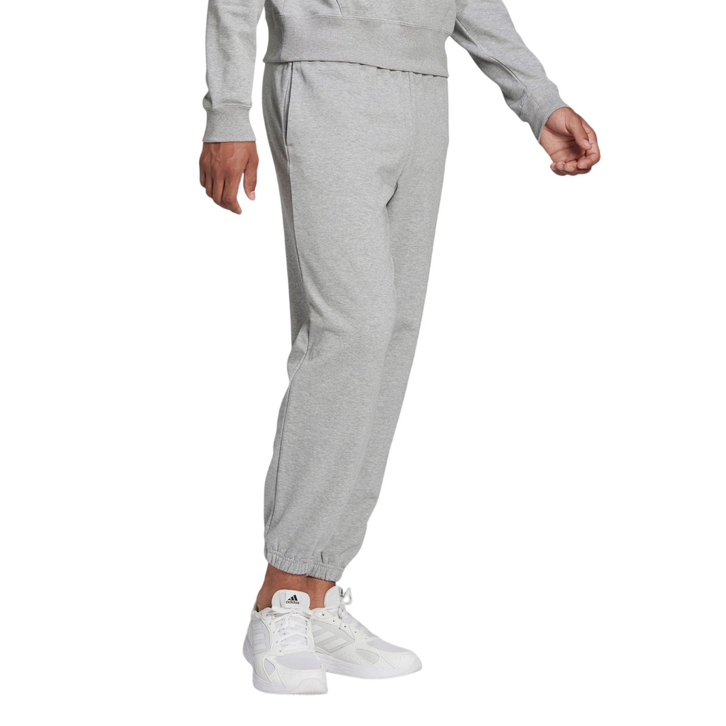 Grey - Lifestyle - Adidas Mens Essentials Feelvivid Jogging Bottoms