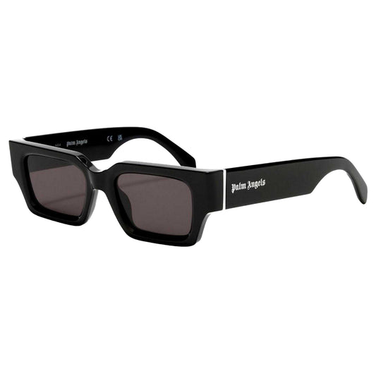 Black-Dark Grey - Front - Palm Angels Mens Hyde Rectangle Sunglasses