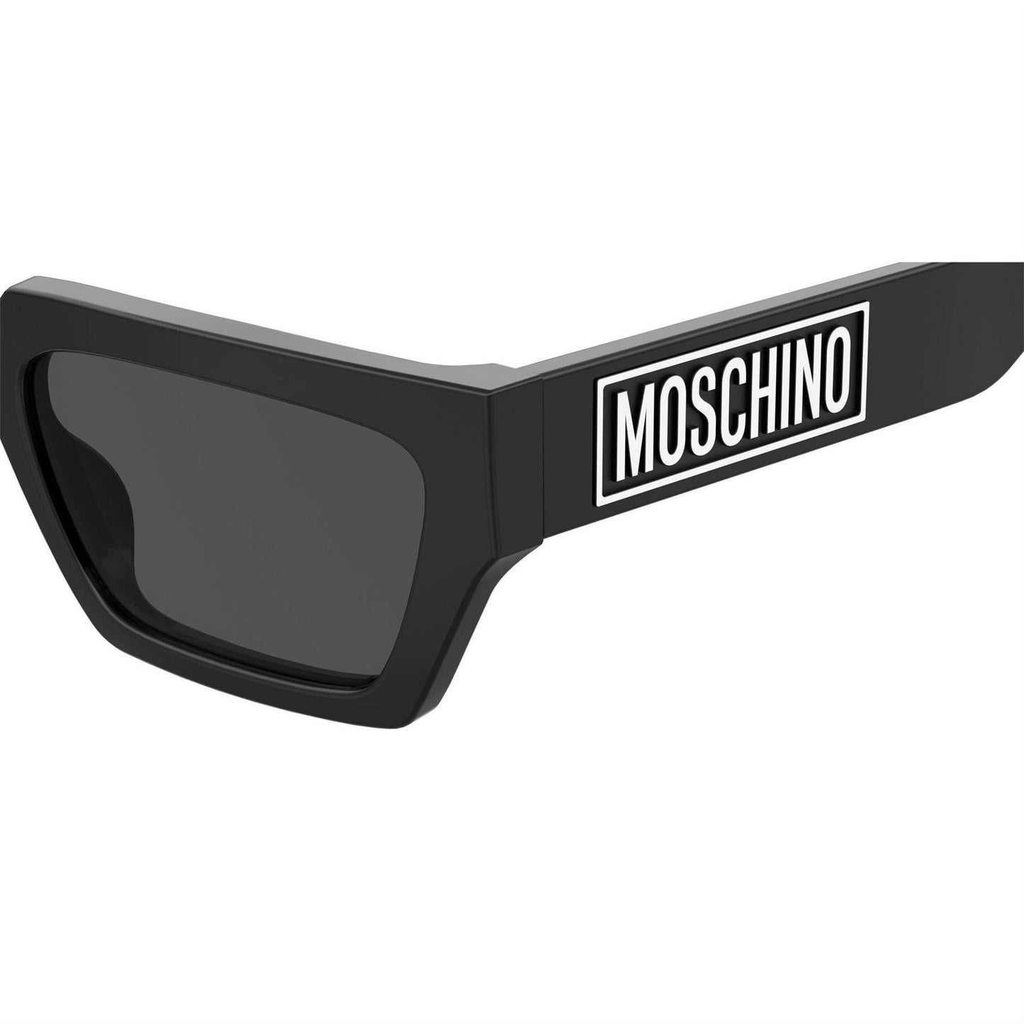 Black - Lifestyle - Moschino Mens Round Rectangular Sunglasses