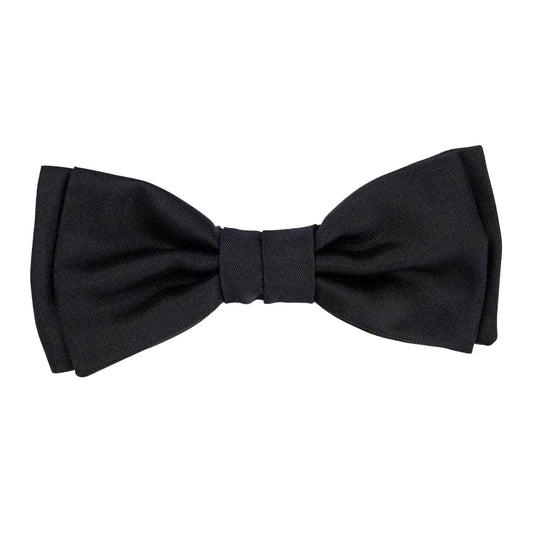 Black - Front - Hugo Boss Mens Lightweight Bow Tie