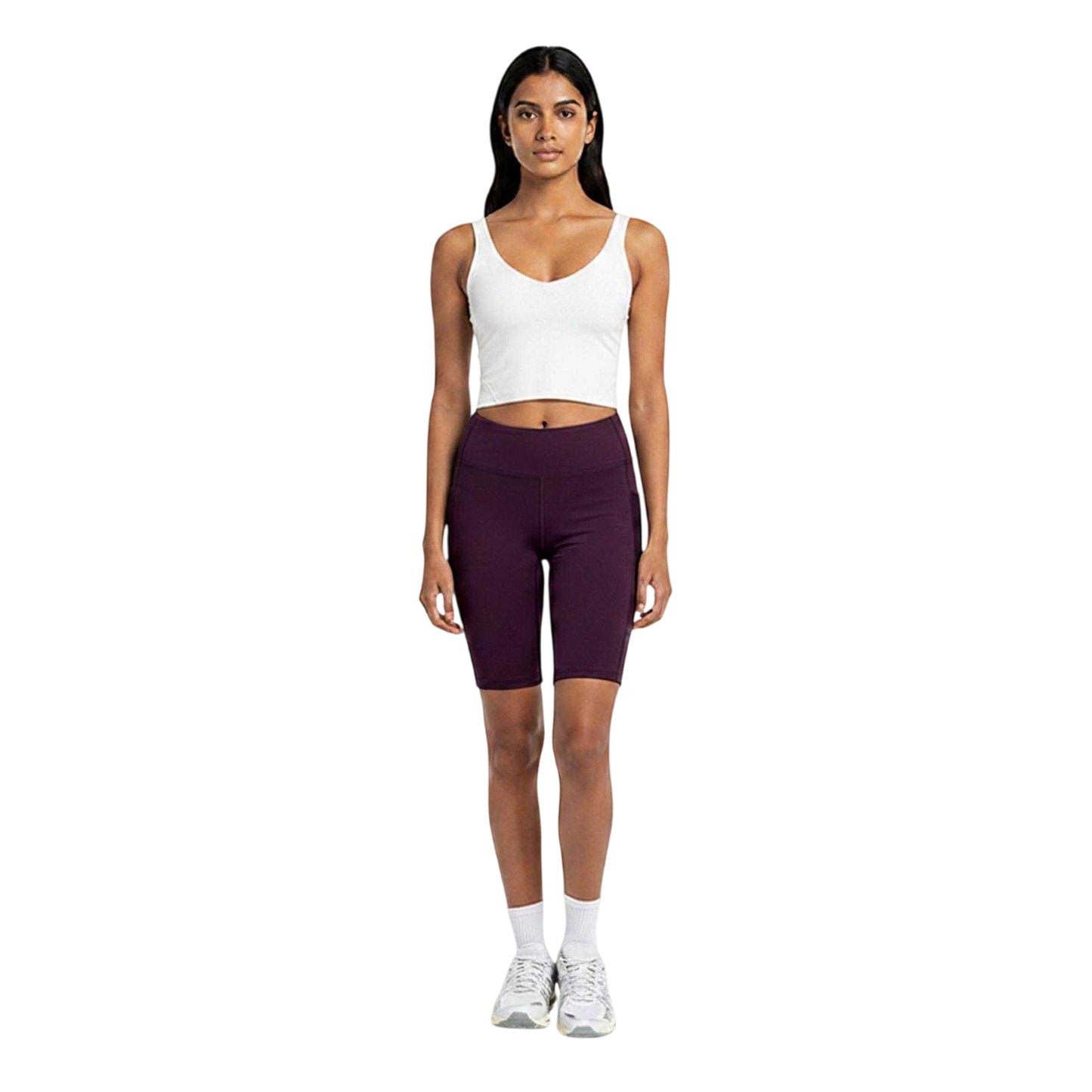 Plum Perfect - Pack Shot - Newline Womens-Ladies Tight Cycling Shorts
