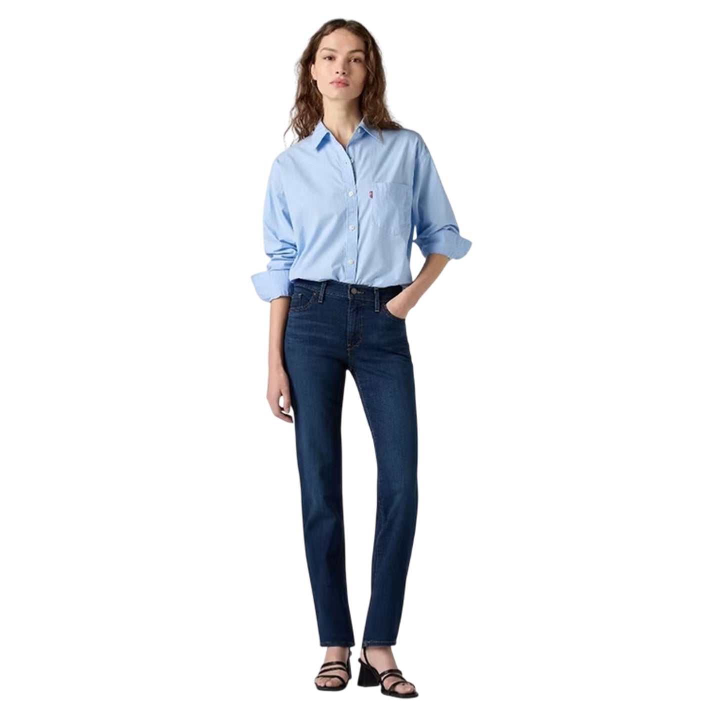 Cobalt Haze - Lifestyle - Levis Womens-Ladies 312 Slim Shaping Jeans